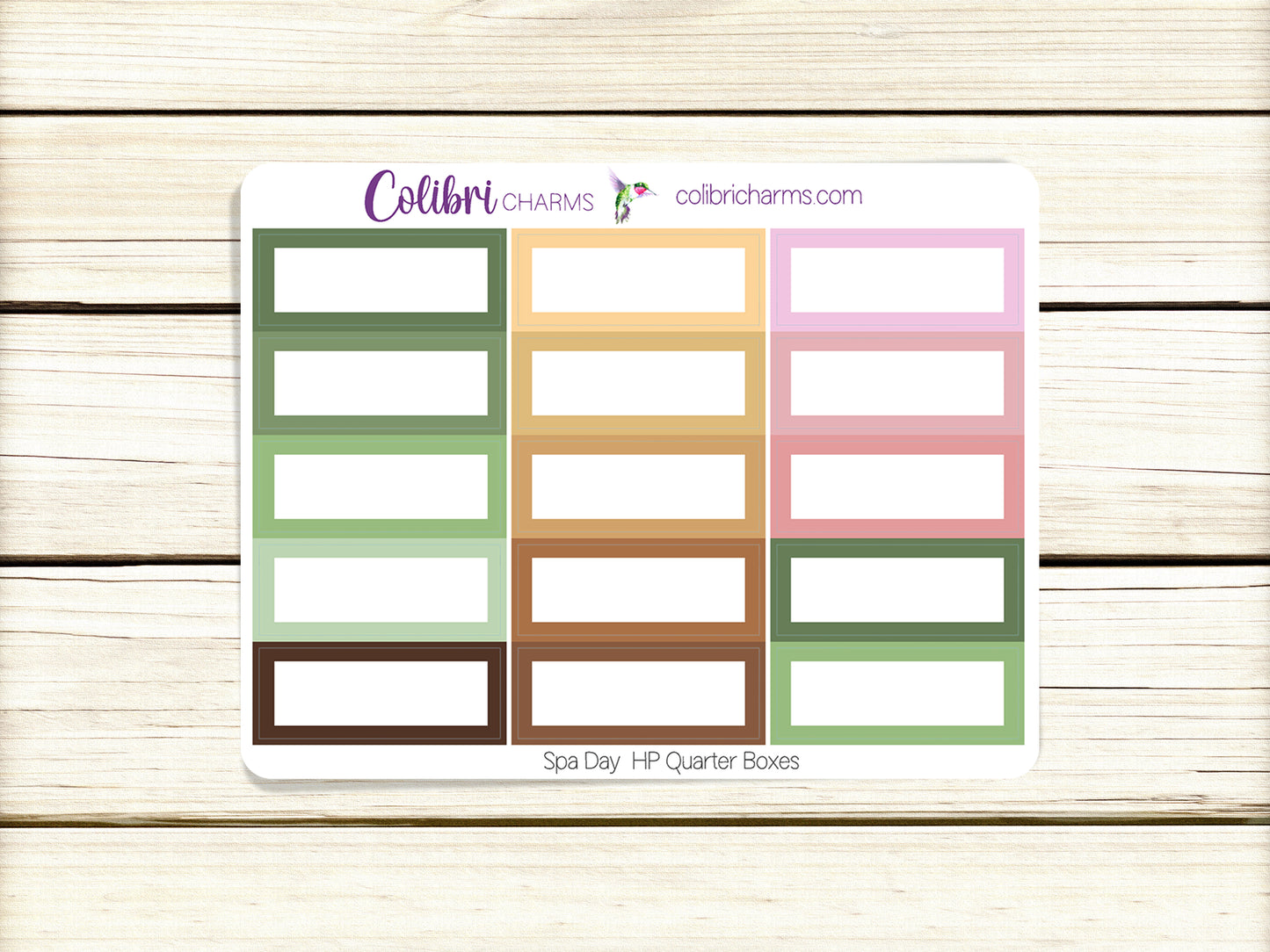 Spa Day Box Planner Stickers | Self Care Happy Planner Stickers | Seasonal Planner | Functional Planning