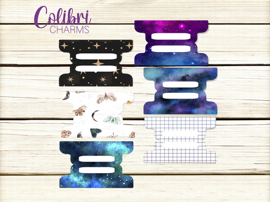 Stargazer Cardstock Cut Out Tabs | Celestial Tabs | Space Themed Planner Organization