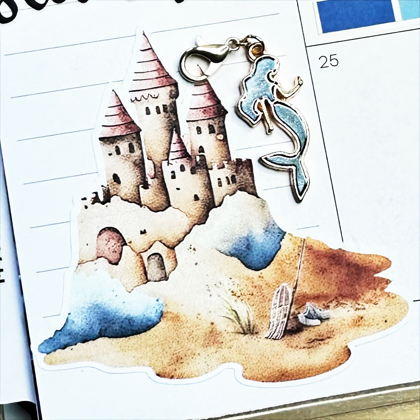 By the Sea Planner Stickers | Seaside Deco Stickers | Beach Deco | Vacation Planner Sticker Kit | Seasonal Planner Stickers