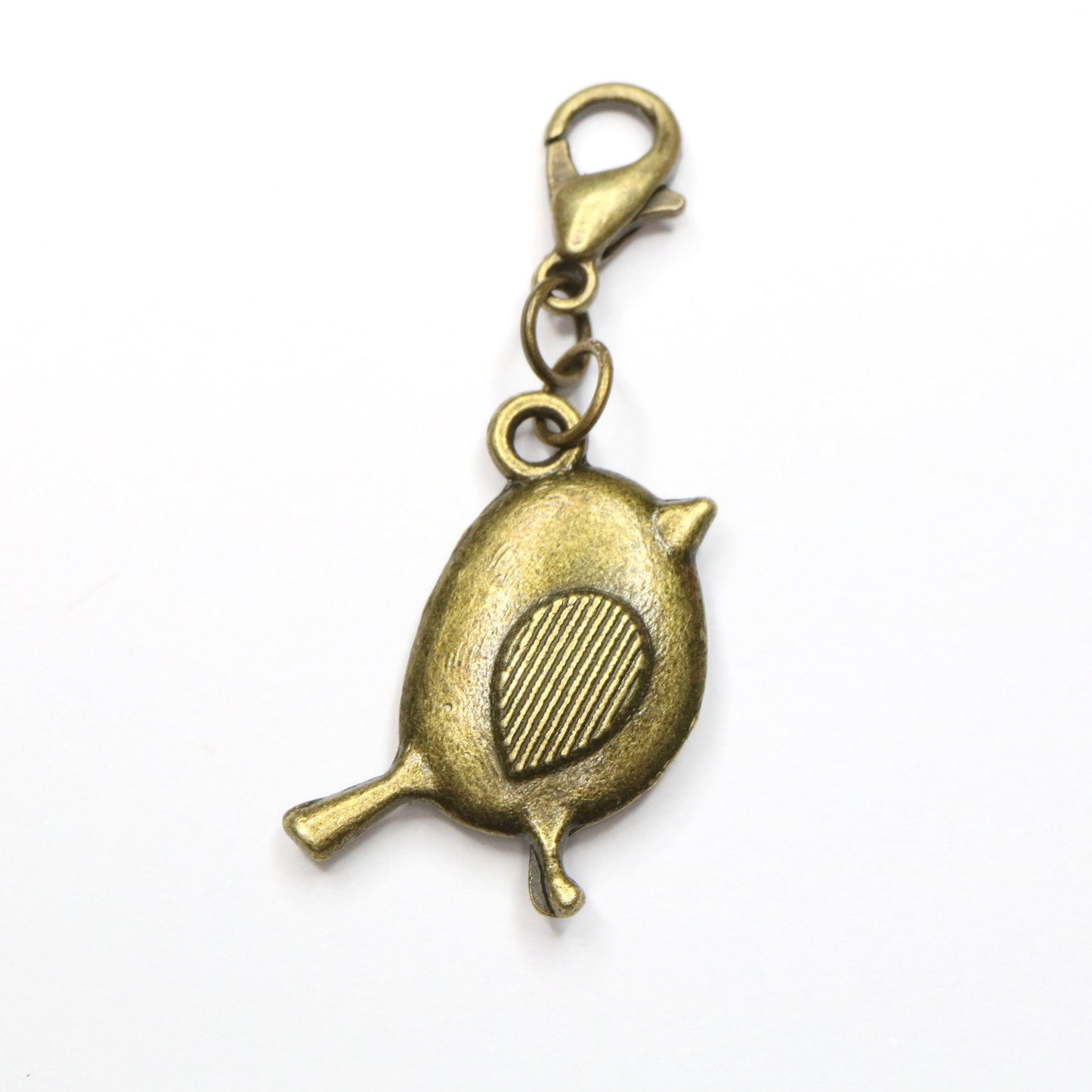 Fat Bird Charms | Birdie Bookmark | Bird Stitch Marker