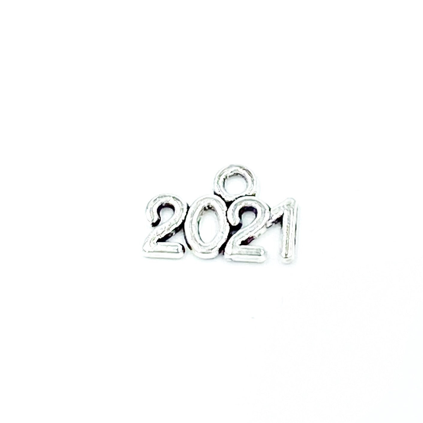 Small 2021 Charm | New Year Clip | 2021 Stitch Marker