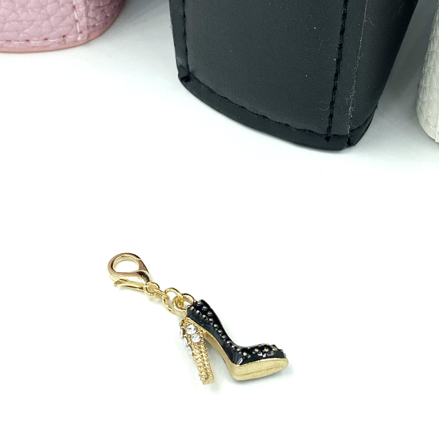 High Fashion Charms | High Heel Bookmark | Handbag Stitch Marker | Couture Charms |Designer Charms