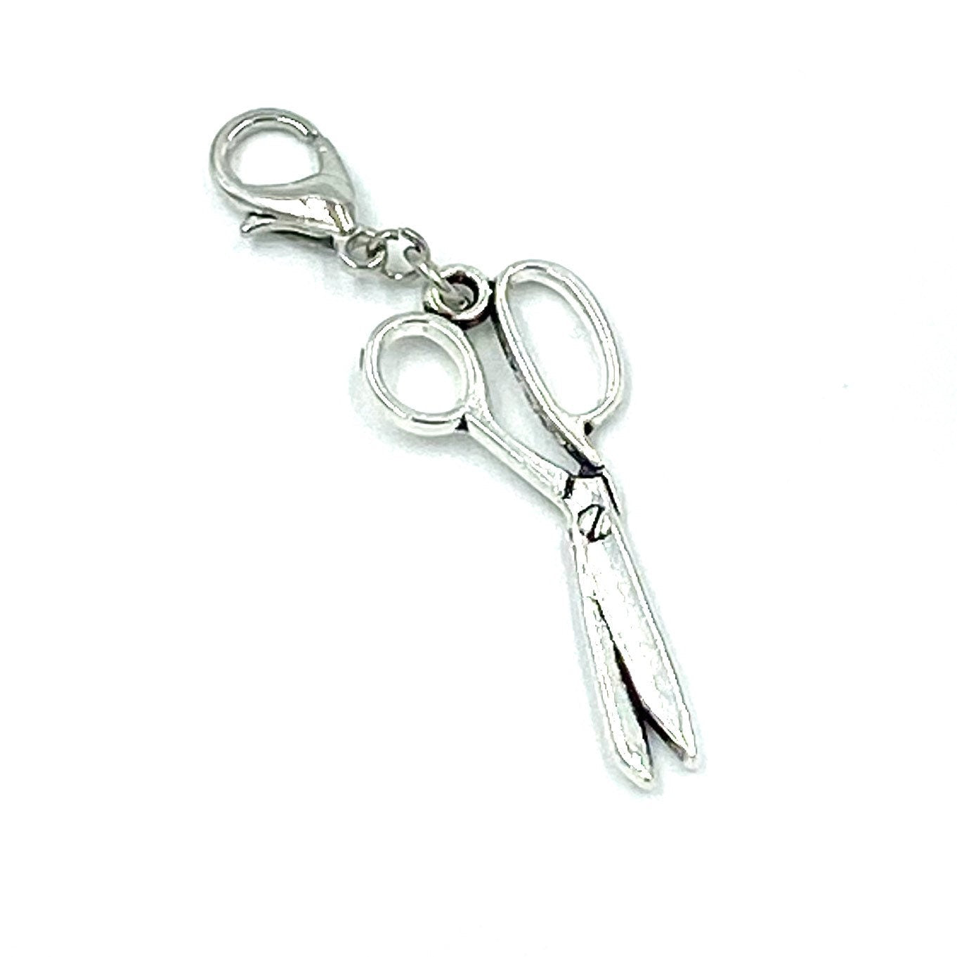 Scissors Charm | School Clip | Sewing Bookmark | Knitting Stitch Marker | Needlework Progress Keeper