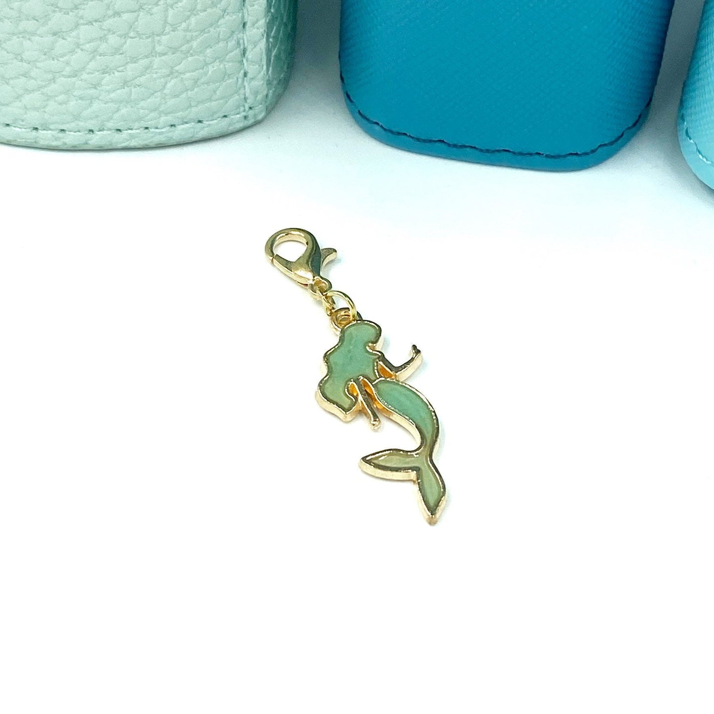 Mermaid Enamel Charms | Under the Sea Bookmark | Ocean Stitch Marker