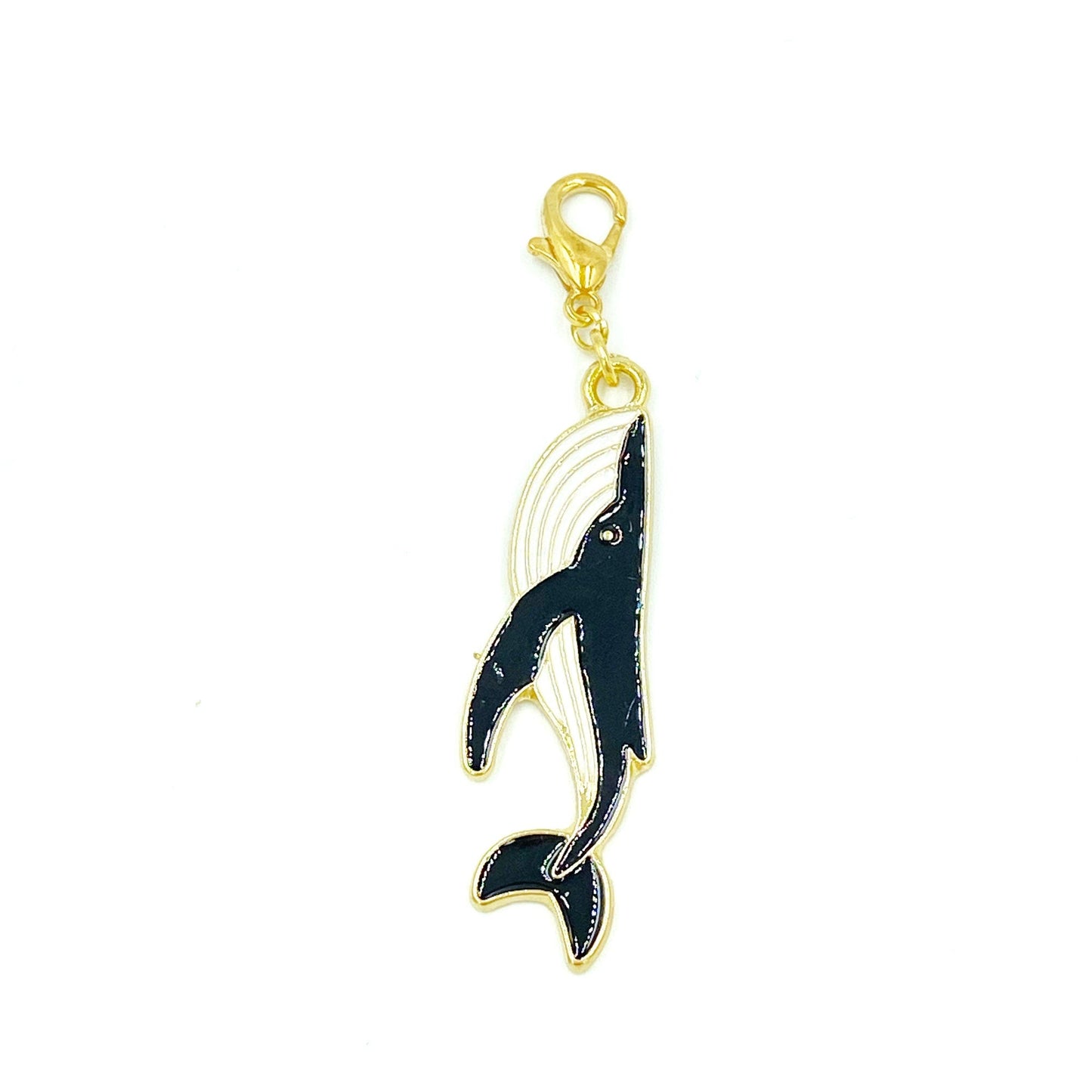 Whale Planner Charms | Breach Bookmark | Sea Life Stitch Marker | Progress Keeper | Counter | Beach | Nantucket Holiday