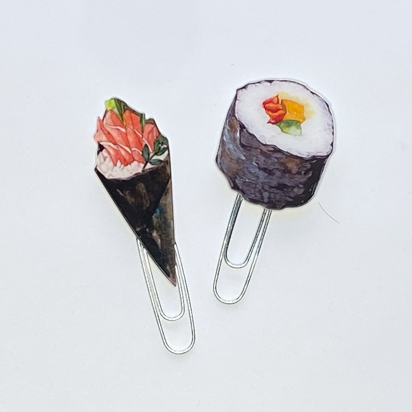 Sushi Clips | Acrylic Japanese Clips | Hanami Planner Clips