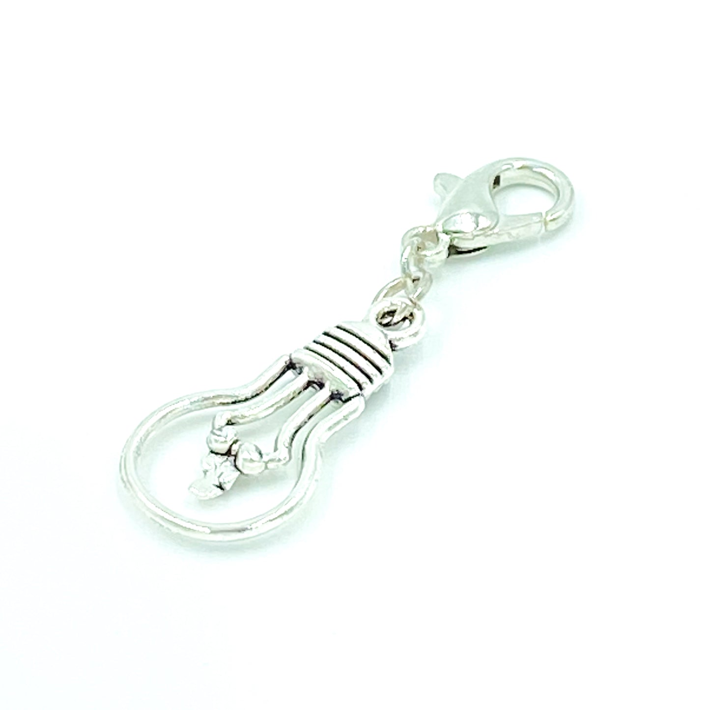 Light Bulb Planner Charm | Eureka Bookmark | Lightbulb Clip | Steampunk Charm | Stitch Marker | Progress Keeper | Counter