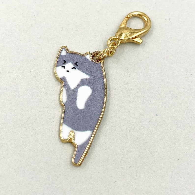 Enamel Cats Planner Charms | Kitty Stitch Marker | Bookmark | Perfect Gift for Cat Lover | Kitties Progress Keeper | Counter