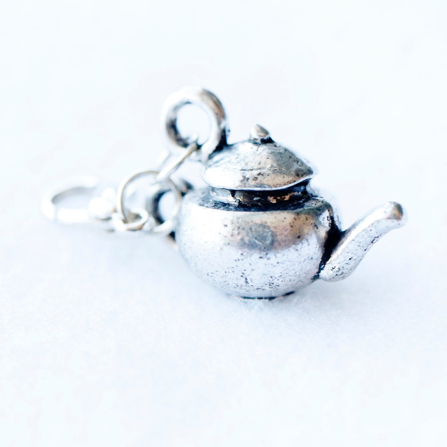 3D Teapot Planner Charm | Tea Lover's Stitch Marker | Tea Time Bookmark | Teapot Planner Clip