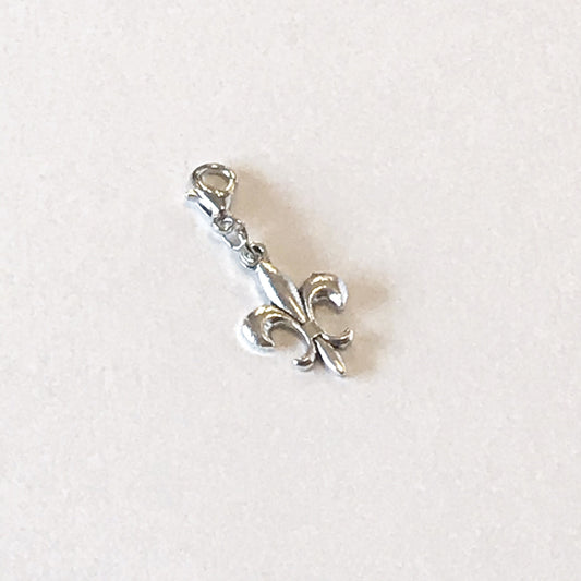 Fleur de lis charm | New Orleans bookmark | St. Louis clip