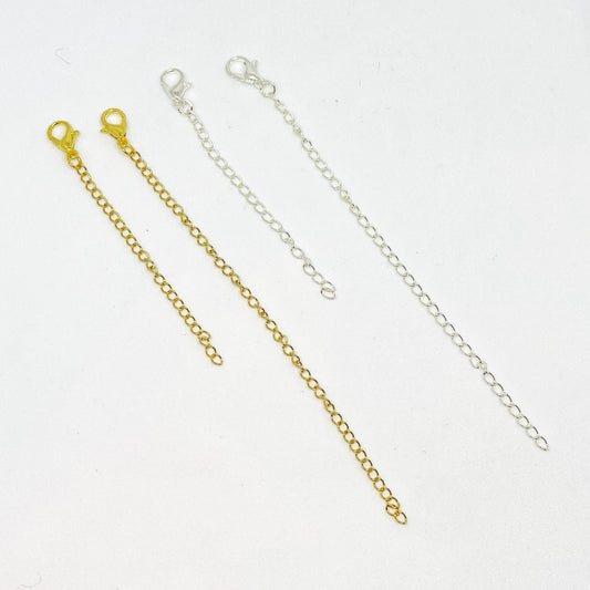 Extension Chains | Silver or Gold | Two Lengths