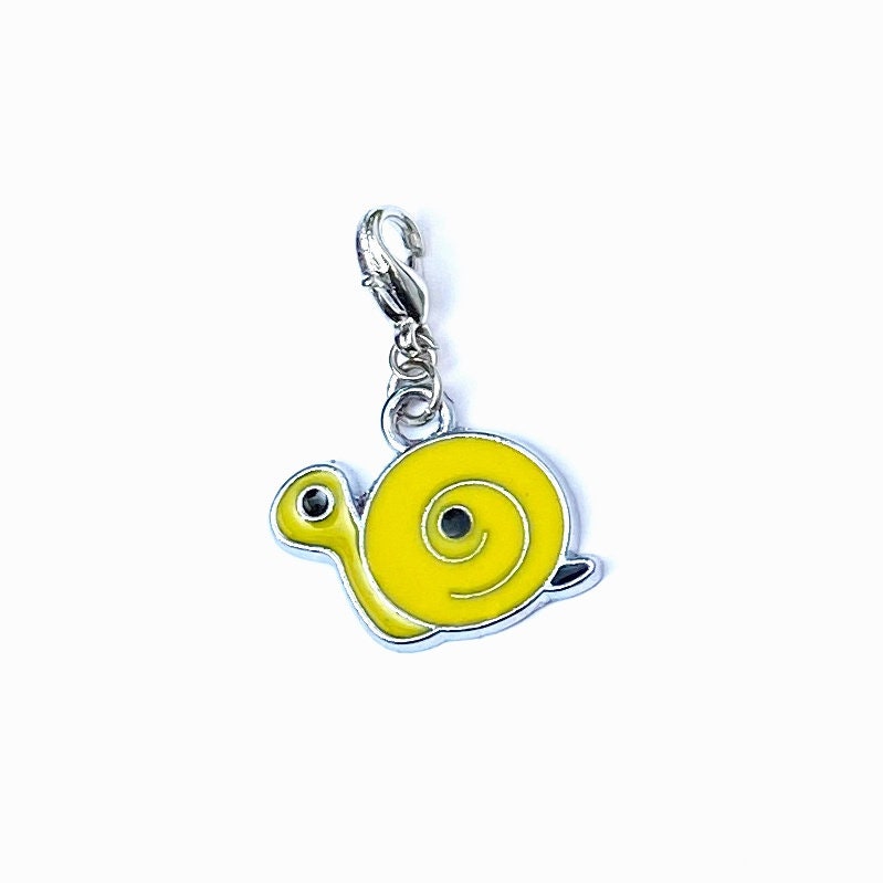 Colorful Snail Charms | Snail Bookmark | Autumn Clip