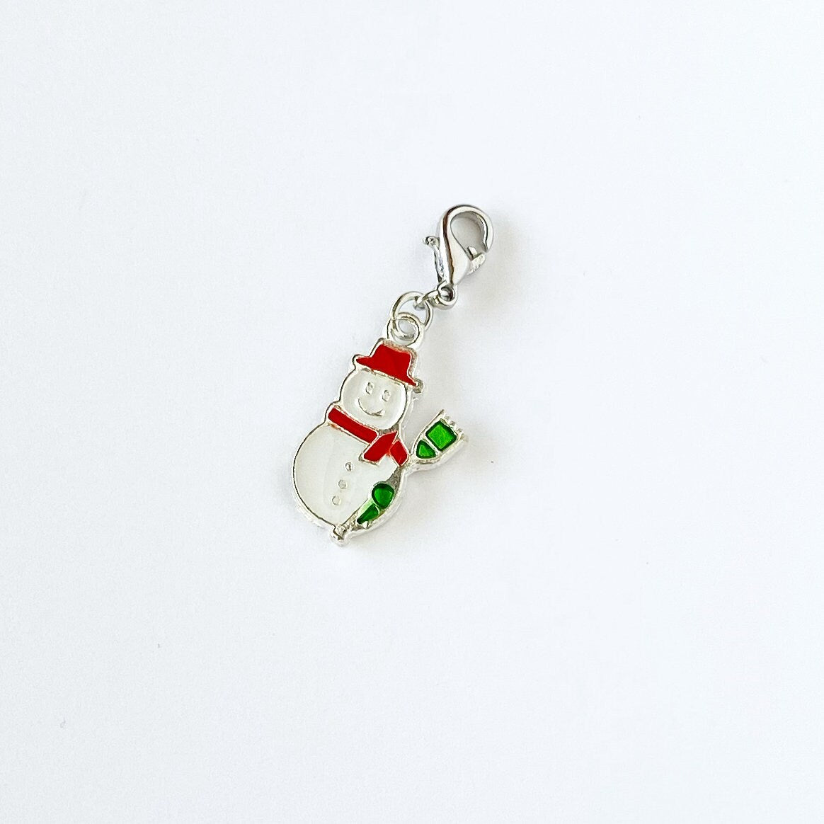 Enamel Christmas Charms | Holiday Stitch Markers | Festive Bookmarks