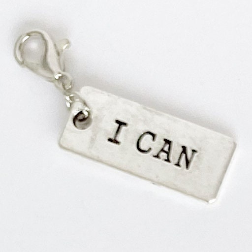 I Can Charm | Affirmation Bookmark | Encouraging Stitch Marker | Word