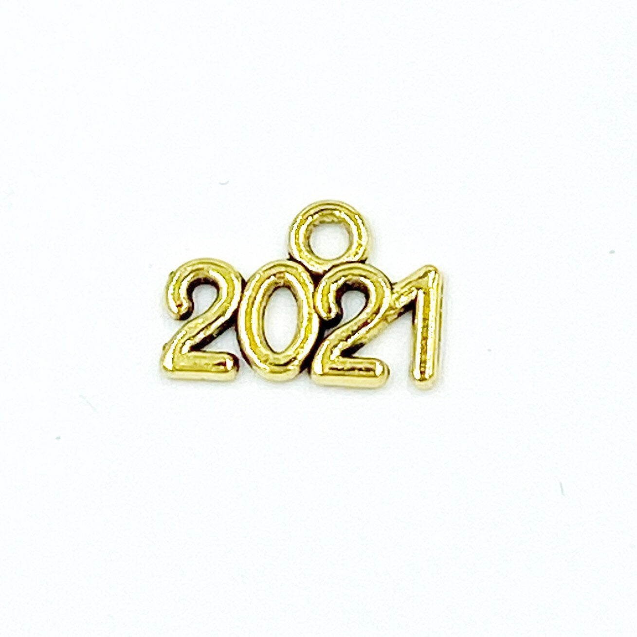 Small 2021 Charm | New Year Clip | 2021 Stitch Marker