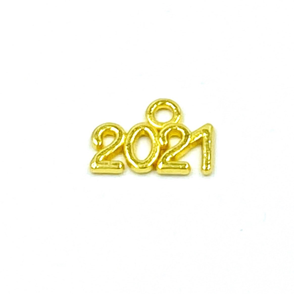 Small 2021 Charm | New Year Clip | 2021 Stitch Marker