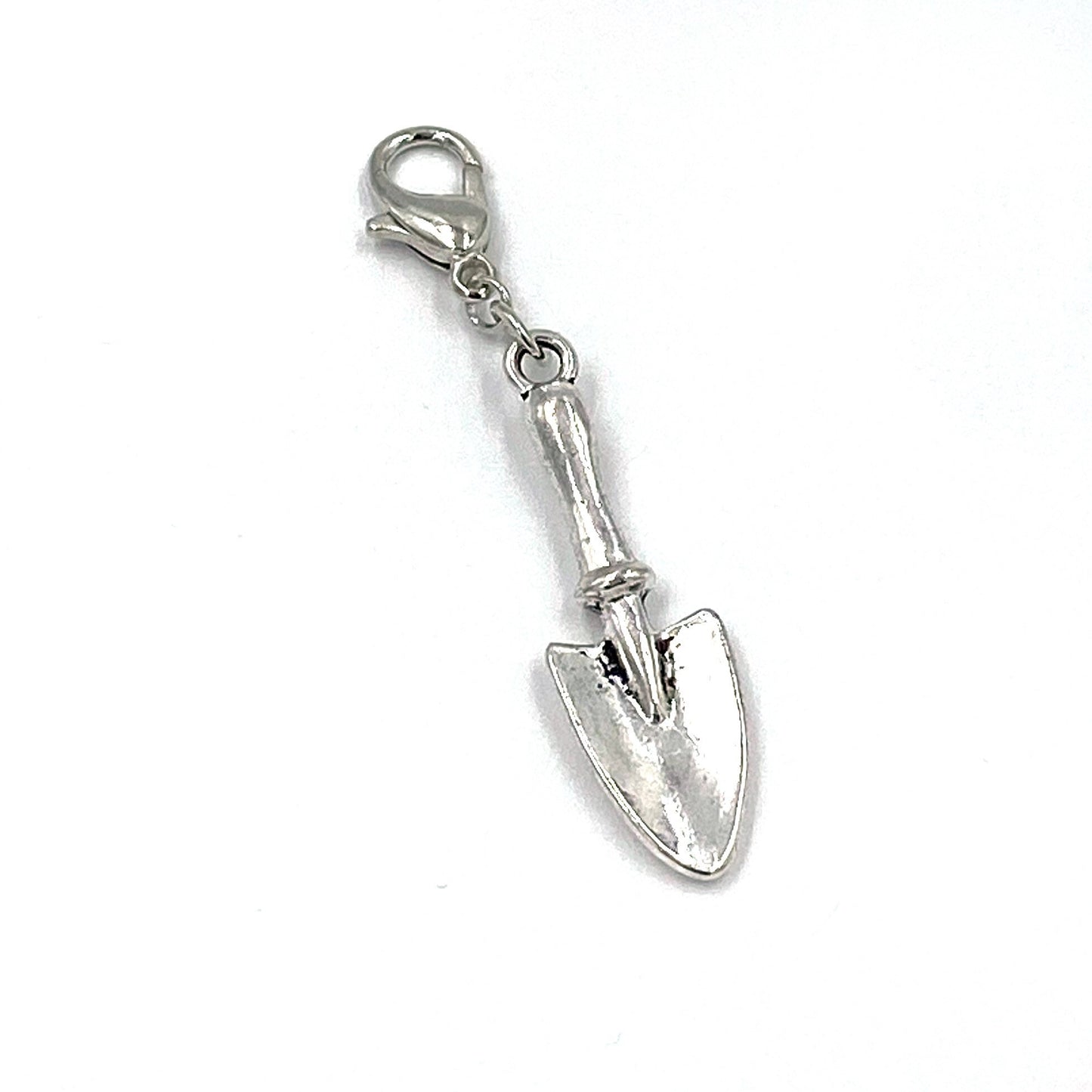 Spade Charm | Gardening Clip | Garden Bookmark | Tool Stitch Marker | Progress Keeper | Counter