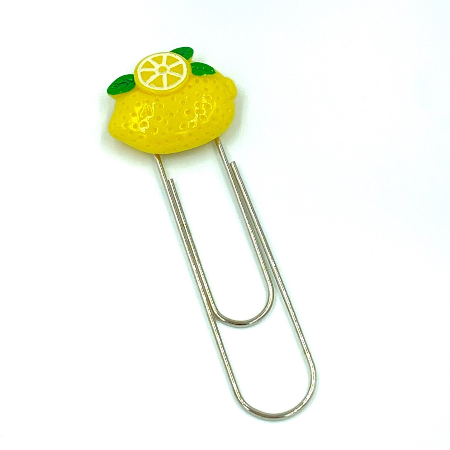 Lemon Clip | Citrus Clip | Lemon Planner Clips