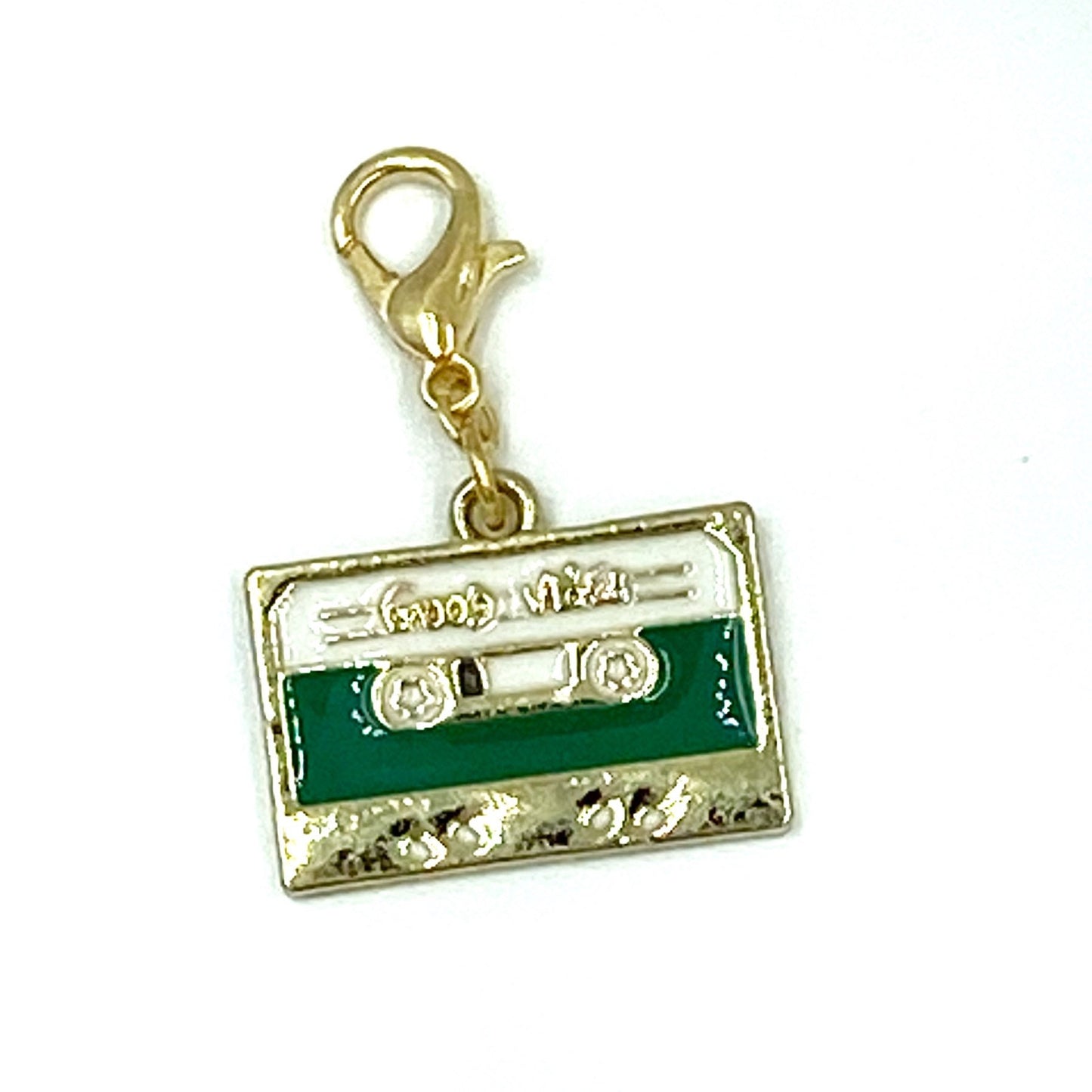 Cassette Tape Charm | Cassette Photographer Planner Clip | Retro Stitch Marker