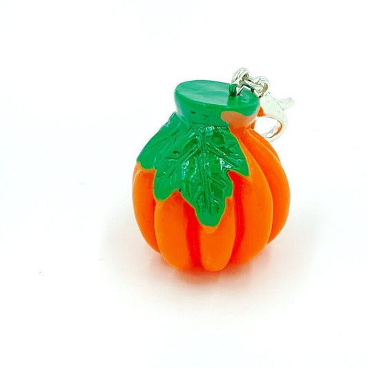 3D  Pumpkin Planner Charm | Harvest Stitch Marker | Autumn Bookmark | Fall Progress Keeper | Resin Stitch Counter