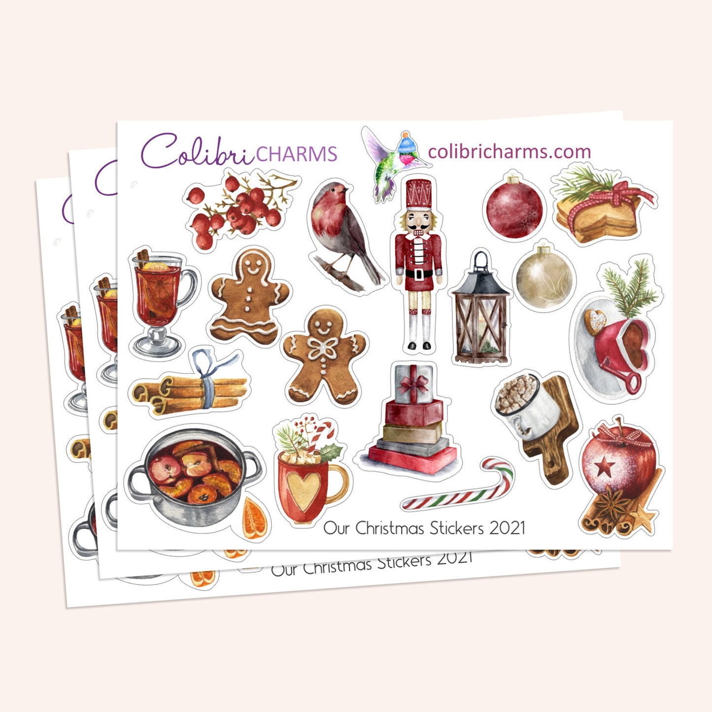 Our Christmas 2021 Stickers | Memory Keeping Stickers | Holiday Planner Stickers | Seasonal Planner Stickersr